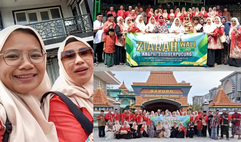 Kepala SDII Pesantren Rakyat Ikuti Ziarah Wali Jatim KKG PAI Sumberpucung