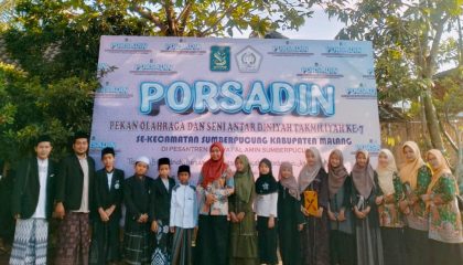 11 Santri Pesantren Rakyat Al-Amin Ikuti Porsadin VII Kecamatan Sumberpucung