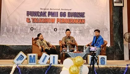 Seminar PMII Unira, KH Abdullah SAM Dorong Kader Perkuat Kaderisasi Hingga Kecakapan Digital - 1